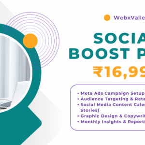WebxValley - Social Boost Plan