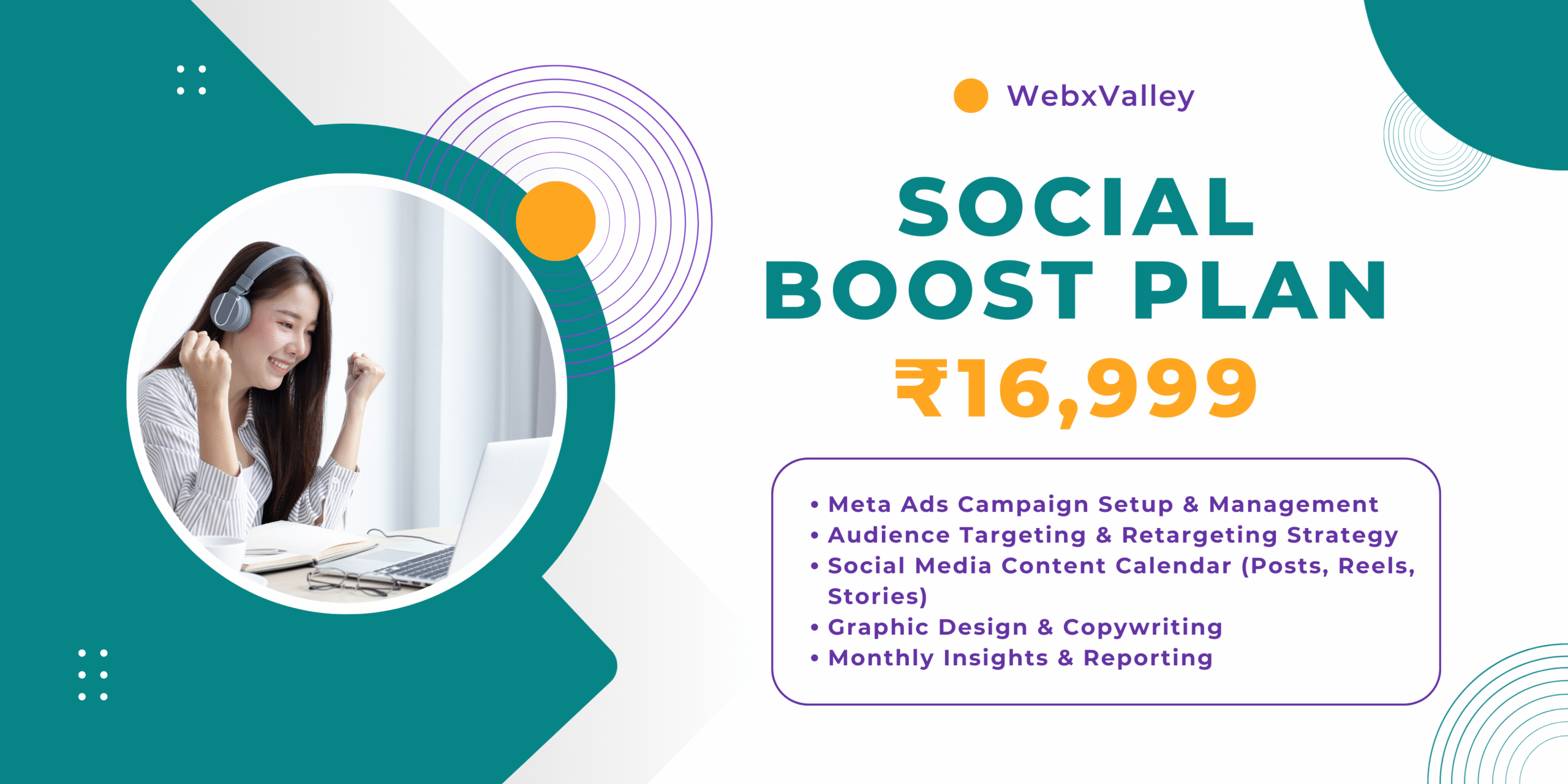 WebxValley - Social Boost Plan